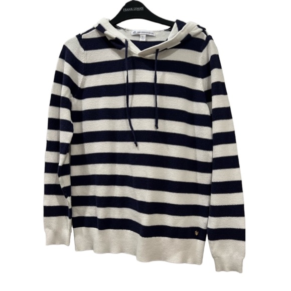 Southern Tide Tops - Southern Tide | navy & white boat hoodie